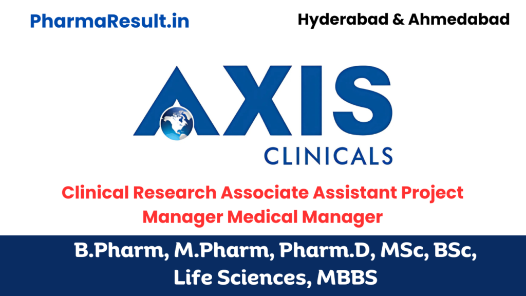 AXIS Clinicals Hiring for Clinical Research