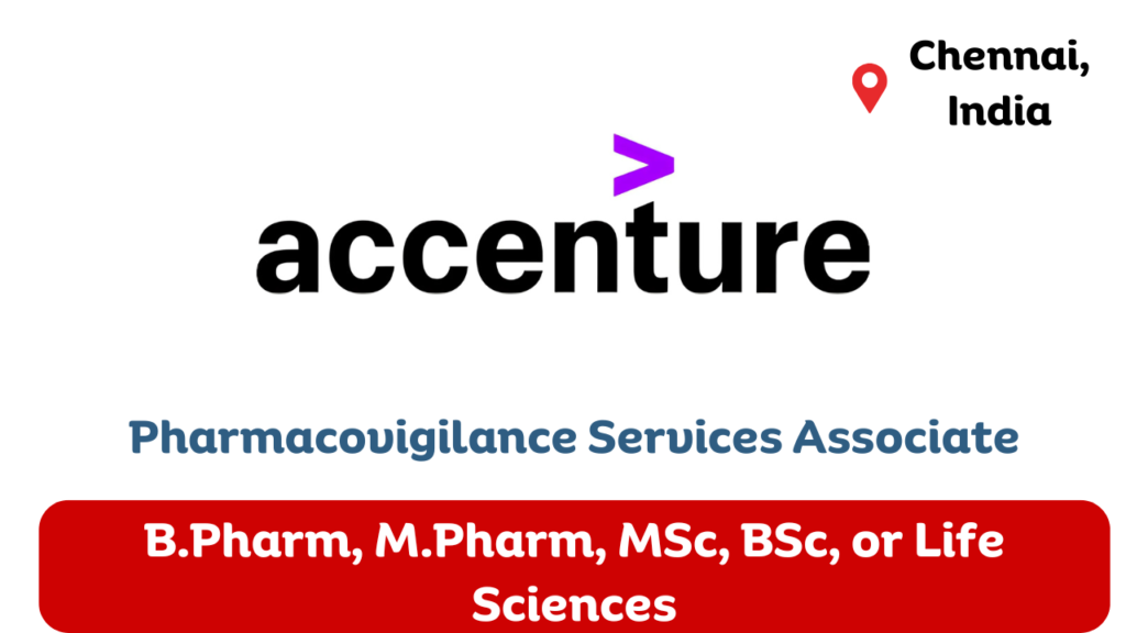 Accenture Intern for Pharmacovigilance