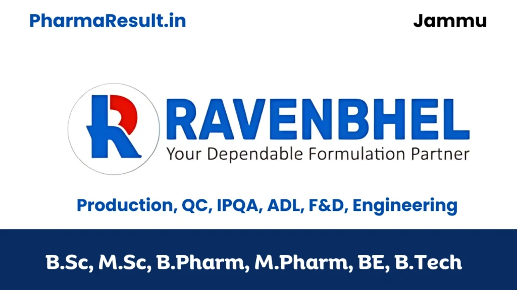 Ravenbhel Biotech Hiring for Exciting Opportunitie