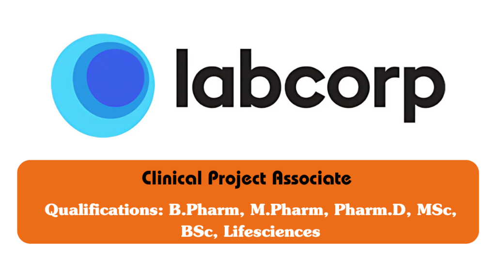 Labcorp Hiring for Clinical Project Associate