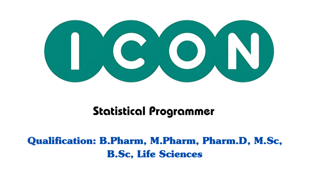 ICON plc Hiring for Statistical Programmer