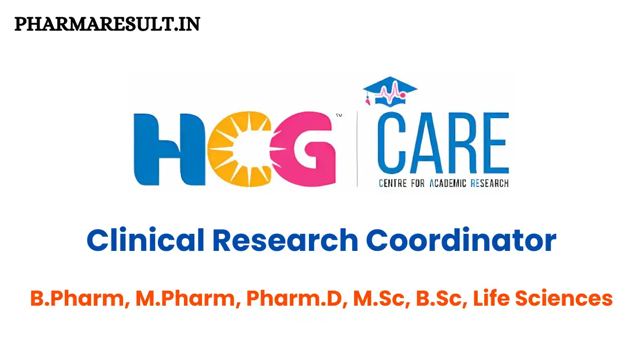 HCG Hiring Clinical Research Coordinator