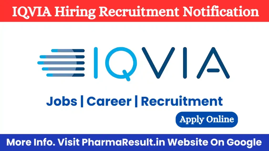 IQVIA Hiring Centralized Site Associate