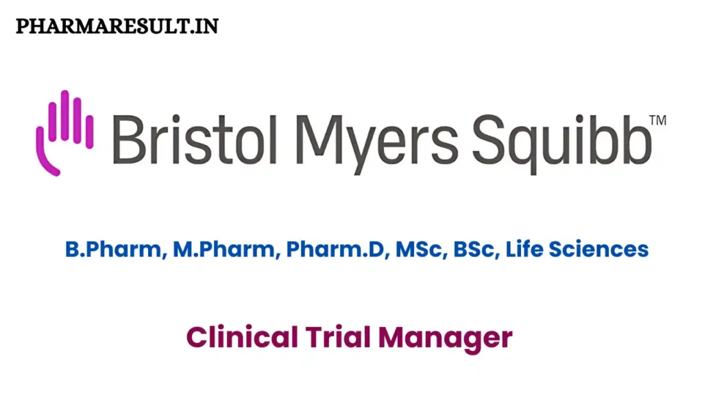 Bristol Myers Squibb Hiring Clinical Trial Manager