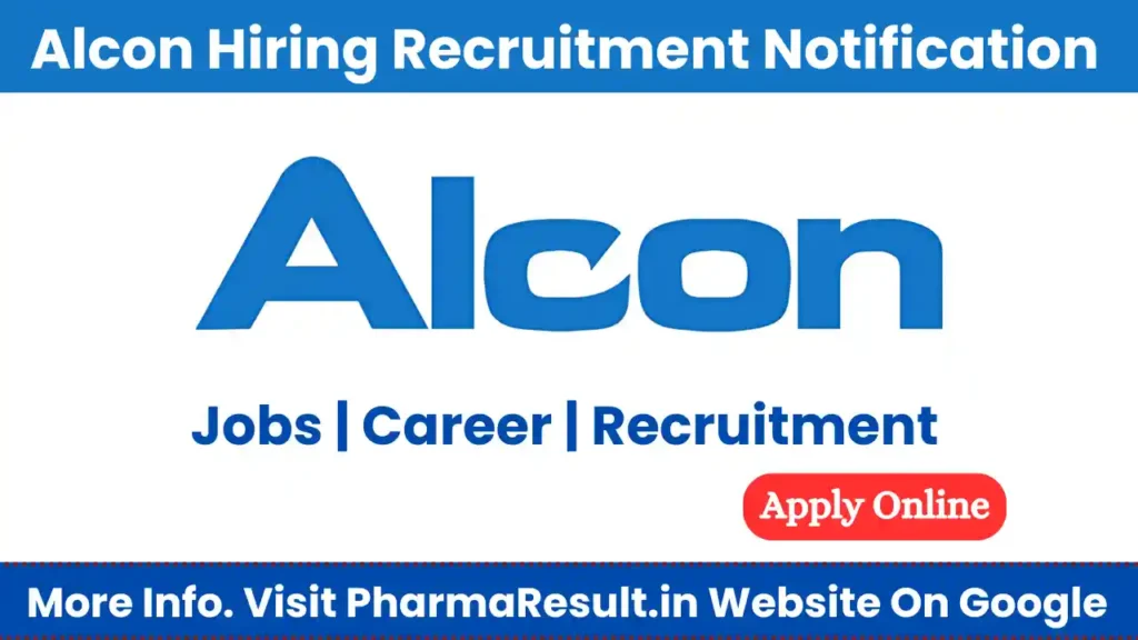 Alcon Hiring Associate II Patient Safety