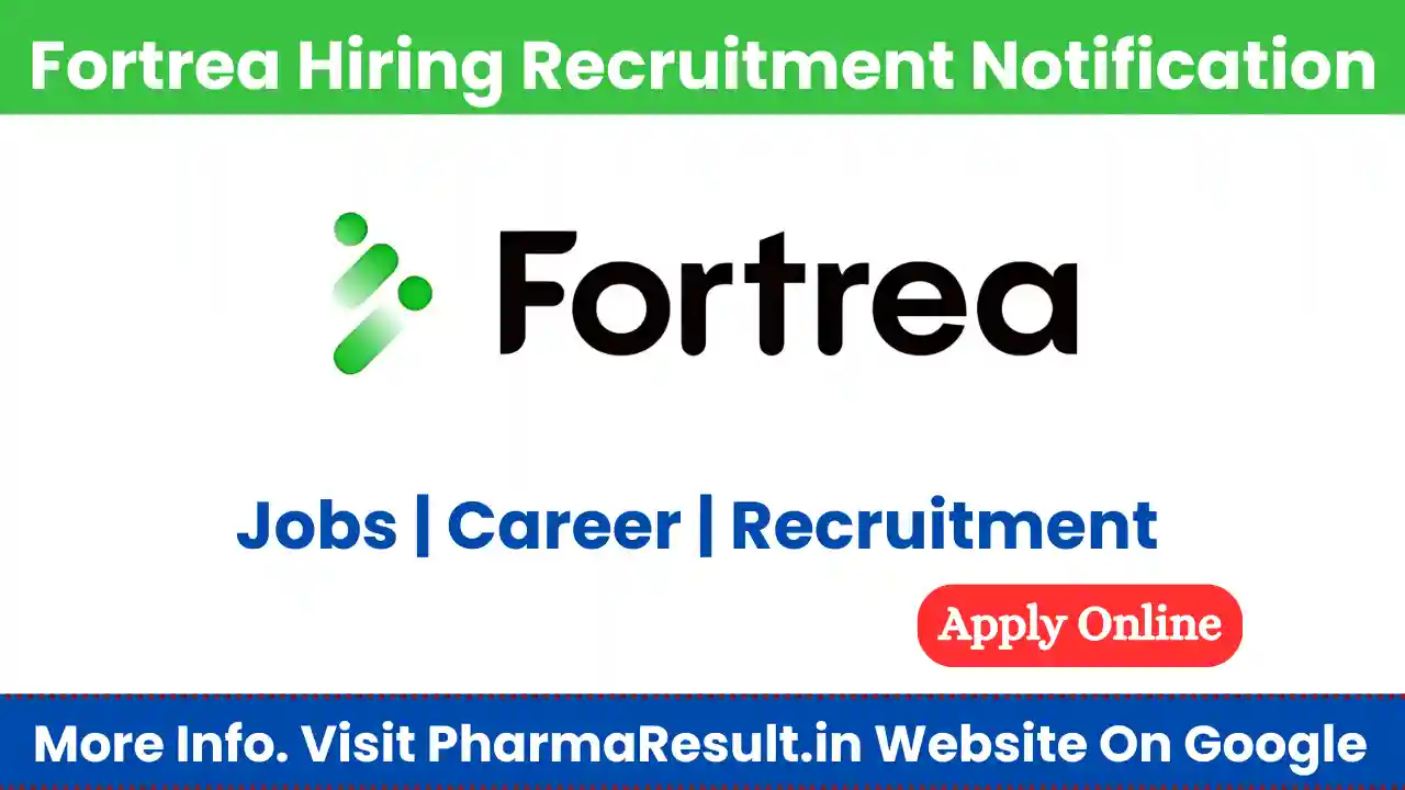 Freshers Hiring Fortrea Apprentice