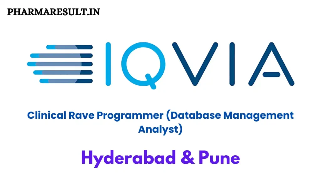 IQVIA Hiring Clinical Rave Programmers