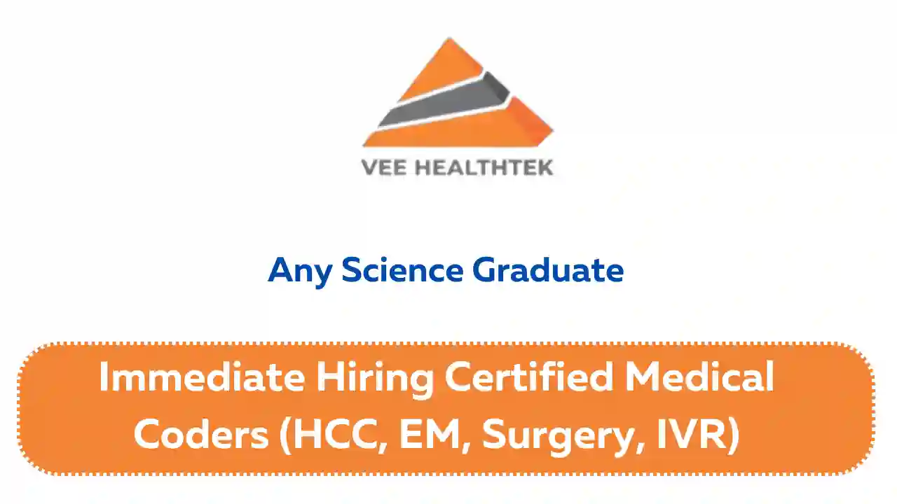 Immediate Hiring Certified Medical Coders