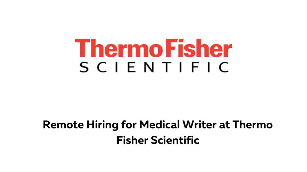Remote Hiring for Medical Writer
